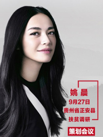 “脱贫攻坚战—星光行动”姚晨团队正安调研策划会议