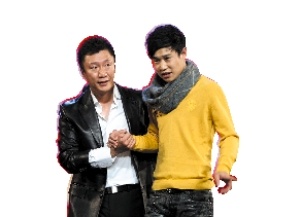 "三枪"班底秀才艺 孙红雷,小沈阳掰手腕解恩仇