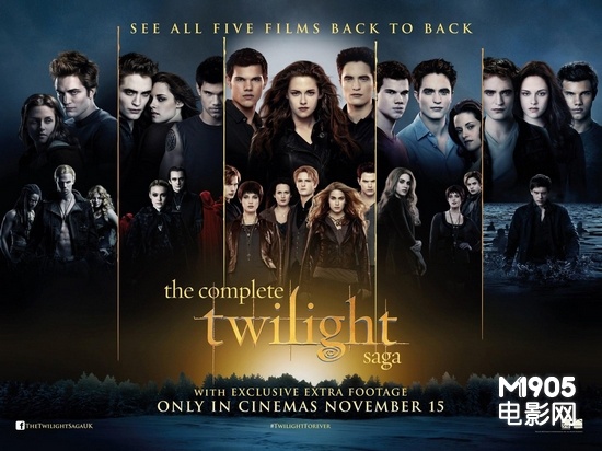 暮光之城系列海报
