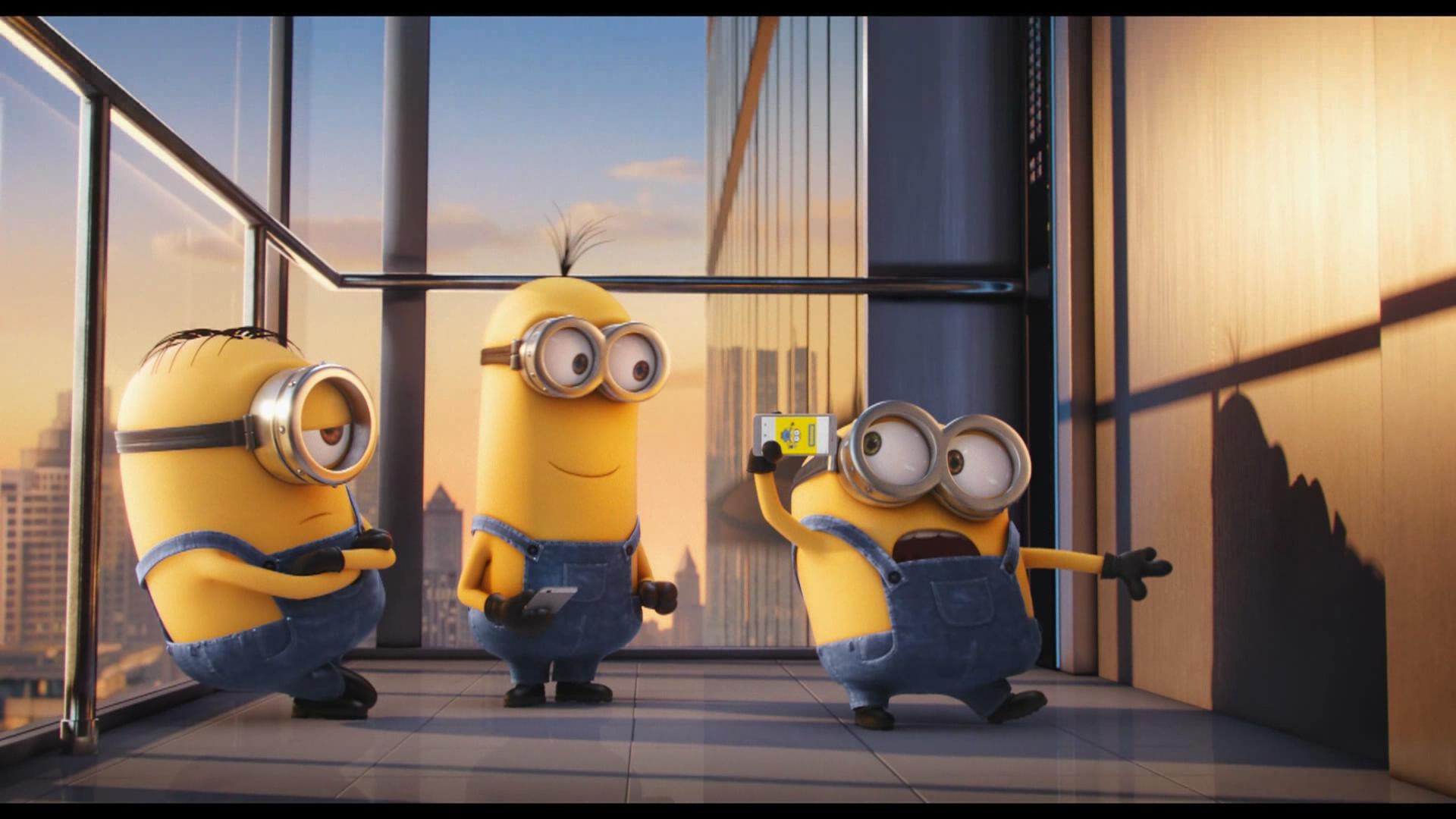 小黄人唱《嘻唰唰》歌声洗脑舞姿动感 萌出新境界_滚动新闻_电影网_1905.com