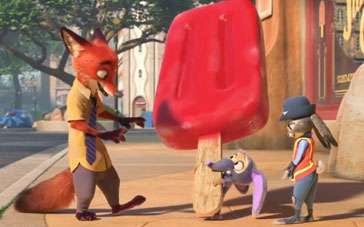 疯狂动物城中文版预告狐狸骗取原料制造冰棍