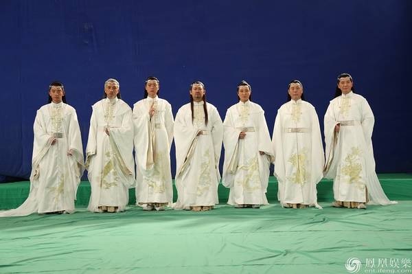 《修仙记之何仙姑传》开放媒体探班 八仙阵容