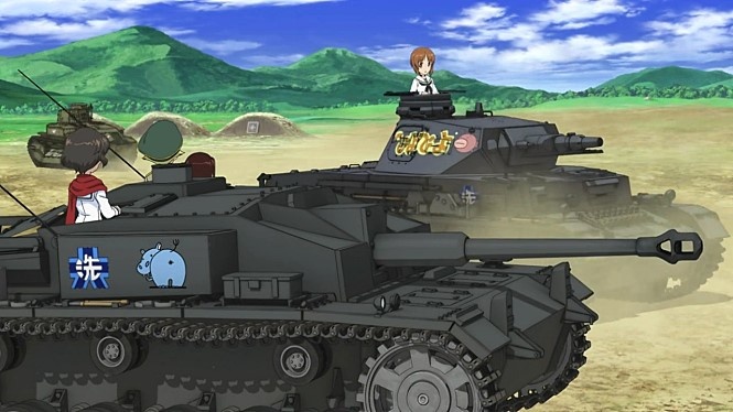 少女与战车 这次是真正的安齐奥战!