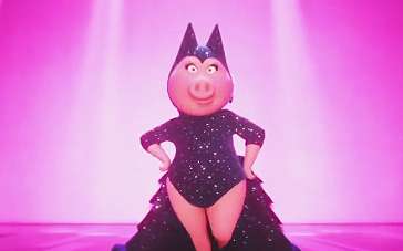 《欢乐好声音》片段 猪妈妈惊艳登台热舞狂飙-电影网