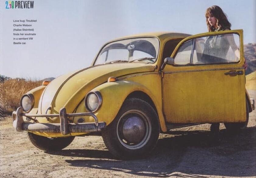 《大黄蜂》新剧照女主亮相 黄色甲壳虫重回80年代