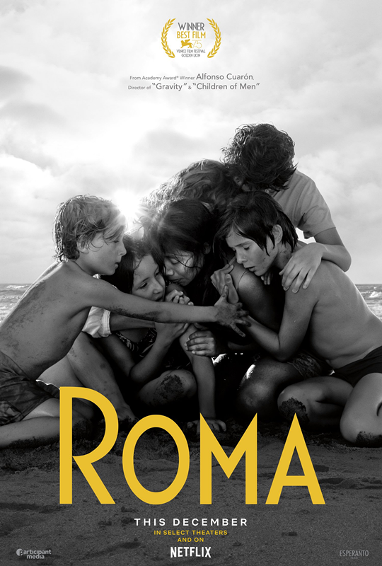 纽约影评人协会开奖 《罗马》获最佳影片等三奖