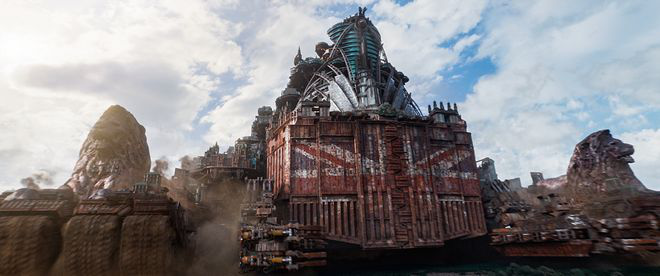 《掠食城市》“钢铁巨兽”预告 打造未来城市奇观