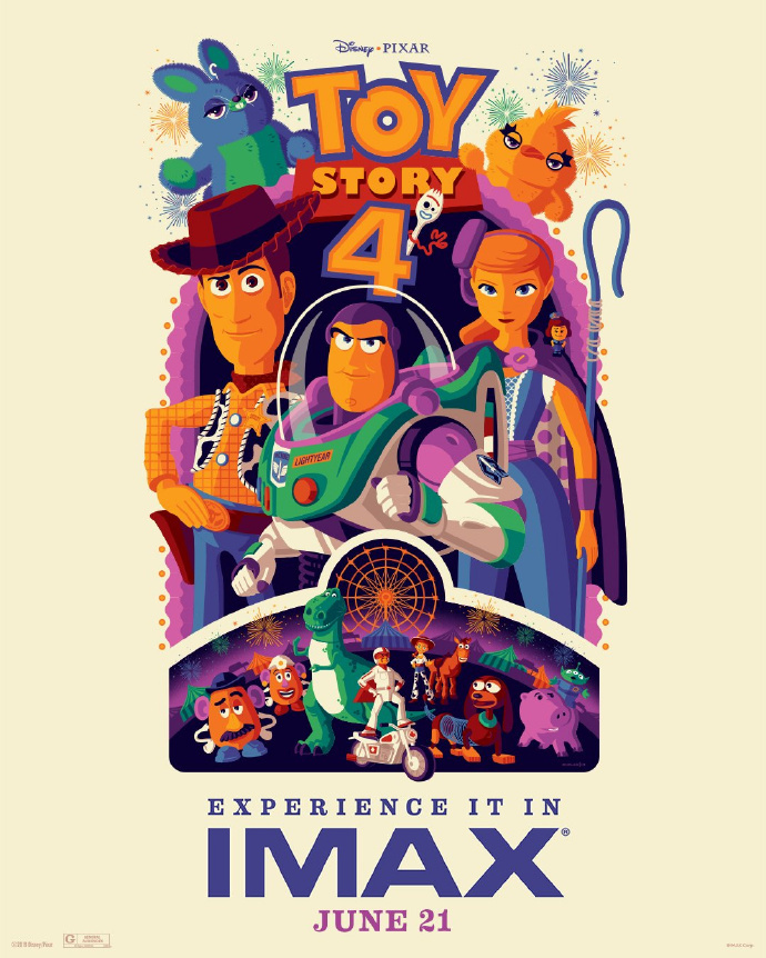 皮克斯年度力作《玩具总动员4》 发布全新海报(图1)