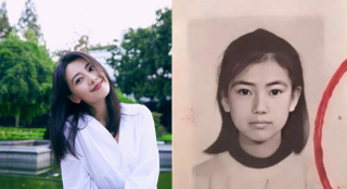 真·从小美到大！高圆圆六年级证件照曝光港风十足