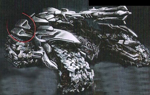 《变形金刚2》人物照 威震天变邪恶坦克