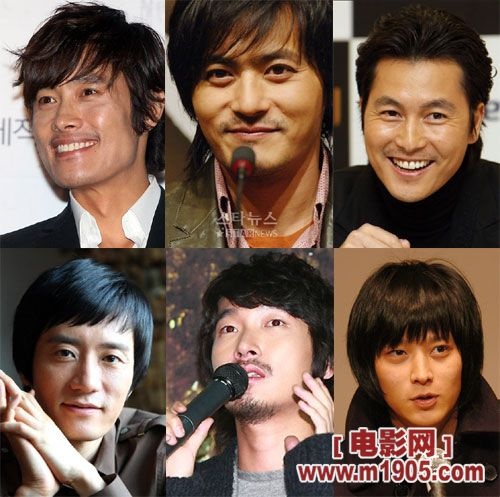 韩国众男星争夺票房 李秉宪,张东健领衔起跑