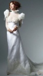 准新娘林志玲婚纱写真 柔情眼神中流露待嫁心情