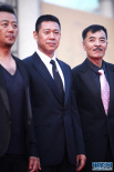 《白鹿原》剧组主创人员 郭涛黑衬衫展男人本色