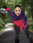 董璇秋日寫真新鮮出爐 彰顯清新亮麗運動激情