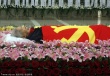 张瑞芳遗体盖党旗面容安详 秦怡等献挽联花圈