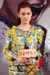 张柏芝透视黑裙娇俏宣传新片 大赞小沈阳有魅力