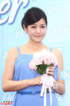 陳妍希藍(lán)色吊帶裙清新 開擇偶條件否認(rèn)戀愛傳聞