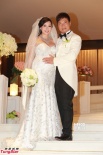 钱嘉乐、汤盈盈大婚众星到贺 新娘大肚幸福亮相