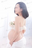 潘長江女兒潘陽唯美孕照曝光 皮膚白皙上圍爆棚