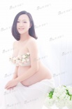 潘長江女兒潘陽唯美孕照曝光 皮膚白皙上圍爆棚