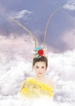 周秀娜为“西游”拍美猴王写真 金翎冲天显娇俏