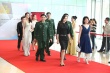 《火影雄兵》剧组亮相 两女主一黑一白风格迥异