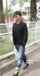 陳坤攜《過界》輕松亮相戛納海濱 調(diào)侃西瓜頭