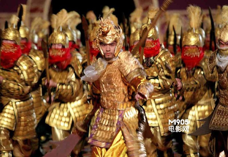 周杰伦那些不得不说的银幕造型  显示 《满城尽带黄金甲》里的古装