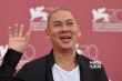 蔡明亮《郊游》发布会 主演李康生带侄儿亮相