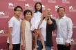 蔡明亮《郊游》发布会 主演李康生带侄儿亮相