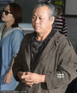 韓國導演金基德現(xiàn)身機場 攜《莫比烏斯》參展