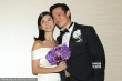 杨采妮大婚：新娘穿婚纱现身 获邱韶智甜蜜献吻