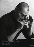梁家辉曝光杂志写真 深沉儒雅尽显男神沧桑质感