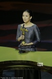 章子怡凭“宗师”获最佳女主角奖 刘嘉玲送祝福