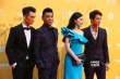“杨贵妃”剧组亮相红毯 范爷娇媚张艺谋显亲和