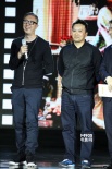 “香港金牌编剧”宣传新作 庄文强与麦兆辉抢镜