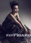 范冰冰黄晓明携手登杂志封面 完美搭档深情相拥