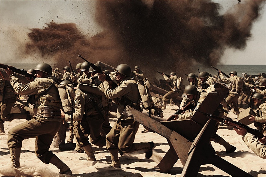 美国二战抗日电影图片