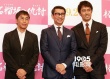 阿部宽与中井贵一扮“仇人” 宣传新片狂吃刨冰
