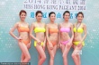 候選港姐佳麗泳裝亮相 濕身性感大秀窈窕身形