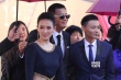 《一代宗師》主創(chuàng)亮相 章子怡穿露腰裝頻做鬼臉