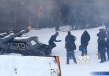 “007”新片片場(chǎng)照流出 直升機(jī)墜毀邦德槍戰(zhàn)激烈