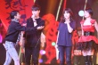 柳巖穿紅裙彩排央視網(wǎng)絡(luò)春晚 搭檔張藝興TFboys