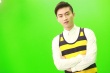 陈晓录制“星播客” 谈恋情：我喜欢专一的女生