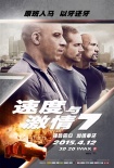 内地票房：《速激7》单日吞4亿 观影人次破千万