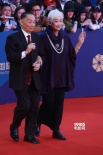 京劇大師梅葆玖亮相紅毯 將演繹《霸王別姬》