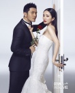 黃曉明楊冪拍情侶婚紗寫真 打造最默契銀幕CP