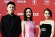 《戀愛中的城市》主創(chuàng)現(xiàn)身 楊冪粉色長裙亮相