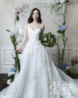王珞丹唯美婚纱大片曝光 秀事业线薄纱透雪肌