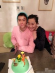 林依輪慶大兒子16歲生日 下廚做牛排曬母子合照